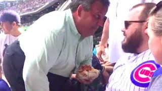 Chris Christie Triggered By Cubs Fan (VIDEO)