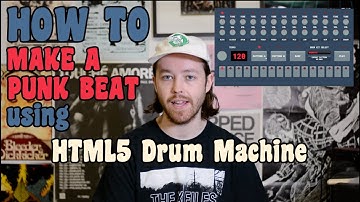 Make a Punk Beat (HTML5 Drum Machine)