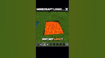 Minecraft Logic Makes No Sense....😭 #minecraft #gaming  #shorts