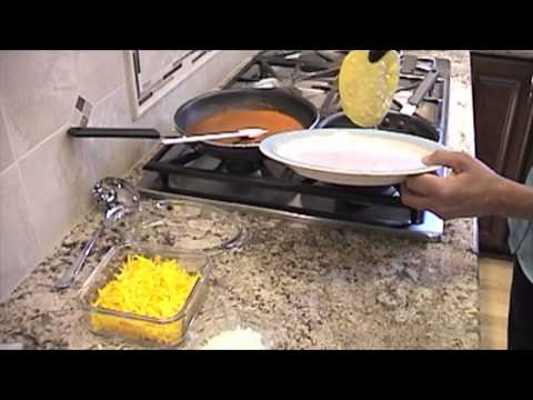How To Make Cheese Enchiladas   Rockin Robin Cooks