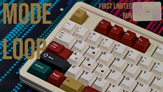 Mode Loop TKL Penrose Cinematic Build|KeyKobo Retro Mixed Lights|Matcha Latte V2 | @modekeyboards