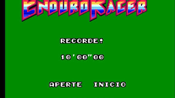 Enduro Racer (Master System) - Abertura com Demonstração