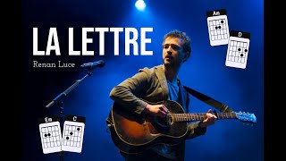 La lettre - Renan Luce Cover guitare avec les accords