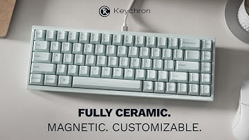 Introducing Keychron Q16 HE 8K: World’s First Fully Ceramic Keyboard