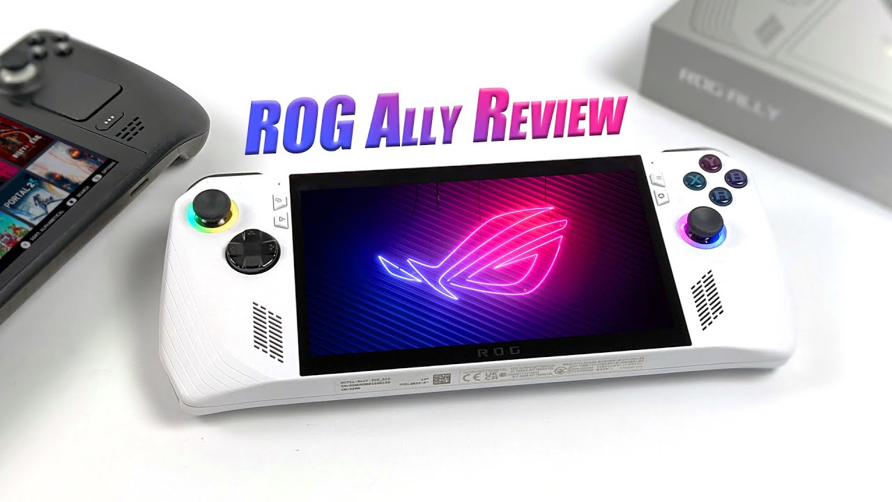 Asus ROG Ally Review: A stylish and powerful gaming handheld
