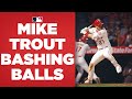 Mike Trout has been CRUSHING baseballs! He's up to 11 homers on the year!