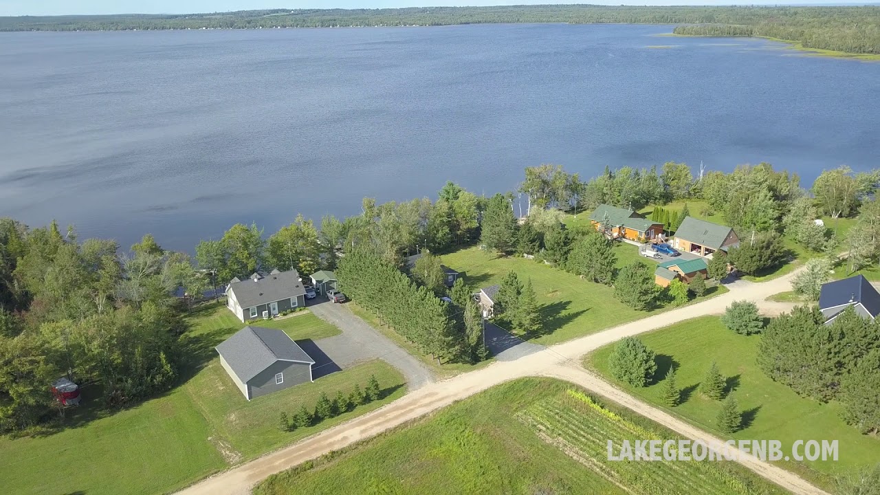 Lake NB Lake Front Lot For Sale Near Harvey N.B. YouTube