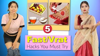5 Must Try Life Saving & Beauty Hacks | Sawan Somwar Vrat (Fasting) Special | Anaysa