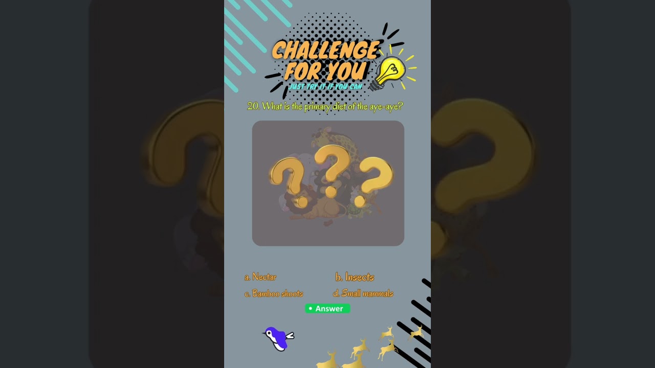 Just Try It if You Can! Test Your Knowledge on Tree-Dwelling Creatures 🌳🦥 | Animal Quiz Challenge