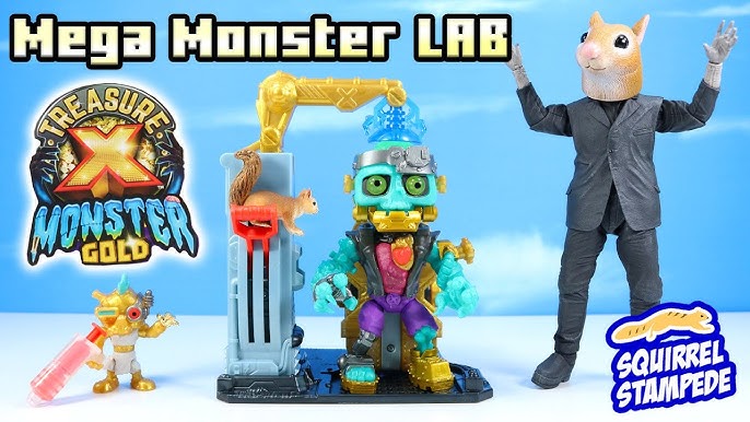 Treasure X Monster Mega Gold Lab - Mad Scientist Mega Monster Lab