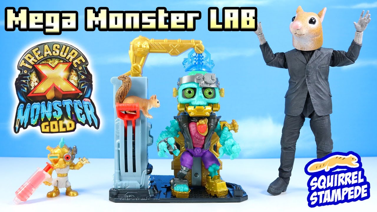 Treasure X Mega Monster Lab REAL GOLD! Set Review 