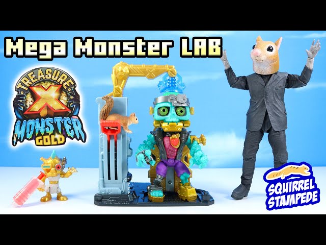 Treasure X Mega Monster Lab REAL GOLD! Set Review 