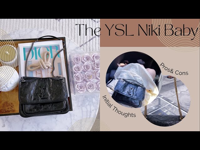 YSL BABY NIKI VS MEDIUM! MOD SHOTS, WHAT FITS AND REVIEW!!! 