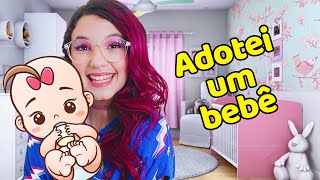 ADOTEI UM BEBÊ FOFINHO NO MOTHER LIFE SIMULATOR | Família Luluca screenshot 1