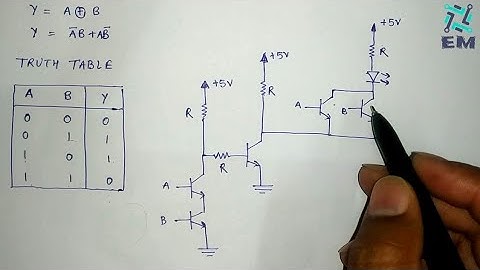 XOR GATE Practical application explains in Hindi