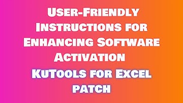 KuTools for Excel Installation: Step-by-Step Tutorial