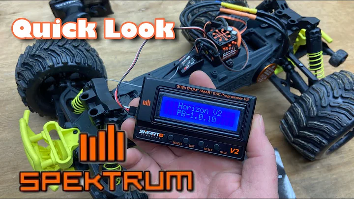 Spektrum ESC Programmer V2 - A Quick Look As I Reprogram My ARRMA Gorgon's Firma ESC