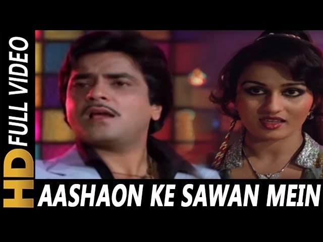 Aashaon Ke Sawan Mein | Lata Mangeshkar, Mohammed Rafi | Aasha 1980 Songs | Jeetendra, Reena Roy class=