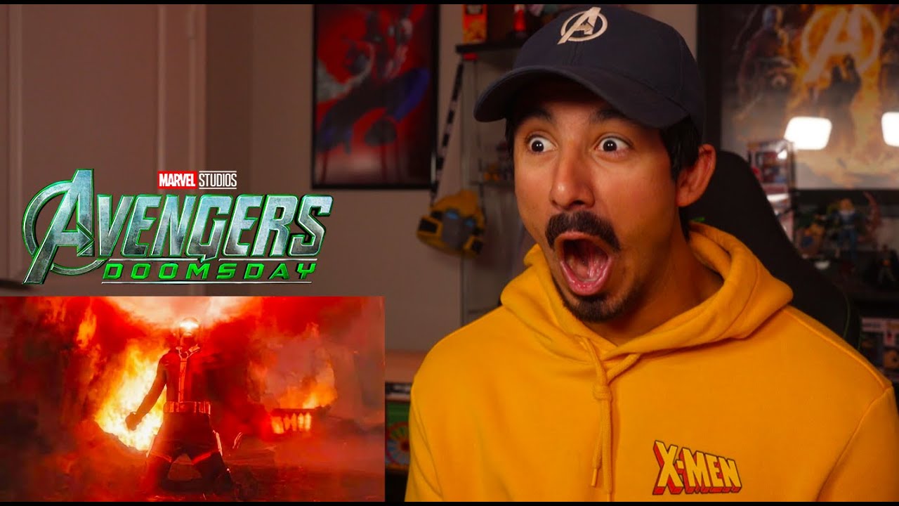 Реакция на тизер фильма «Мстители: Судный день» и «Люди Икс»!!!