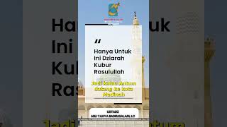 [SHORT] Hanya Untuk Ini Dziarah Kubur Rasulullah - Ust Badru Salam, Lc