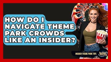 How Do I Navigate Theme Park Crowds Like An Insider? - Insider Theme Park Tips