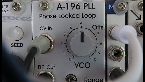 Doepfer A-196 PLL patch