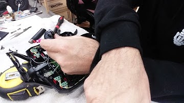 fly sky fs-i6x left stick centering kit installed.