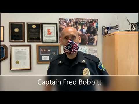 A Message from Fremont PD Fred Bobbitt