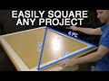 3-4-5 Triangle Method For Finding Square