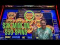 50 spins  main floor  high limit 2 extremes