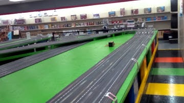 New 200ft six-lane Carrera Slot Car Track