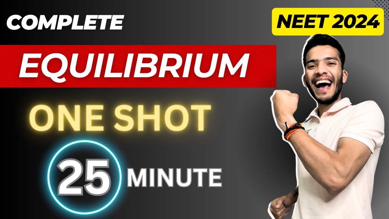 Equilibrium 🚀 in 30 min | Zero to Hero Chemistry | Tricks and tips | Nikhil Upadhyay