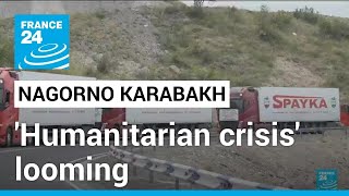 Warnings of ‘humanitarian crisis’ in Nagorno Karabakh after Azerbaijan shuts only land link