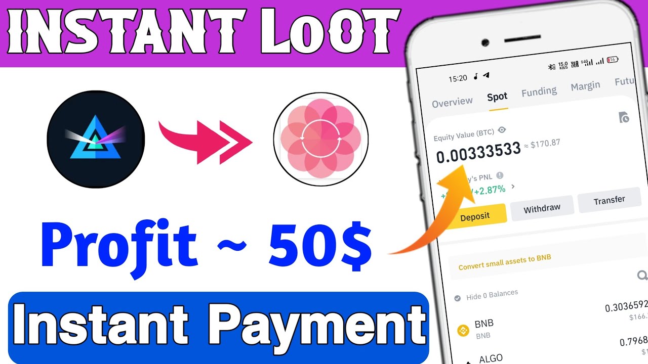INSTANT 50$😱Roseon Wonder Apps💸Beam Wallet loot💸Instant Withdraw🤑Crypto Loot ! Bitcoin Loot
