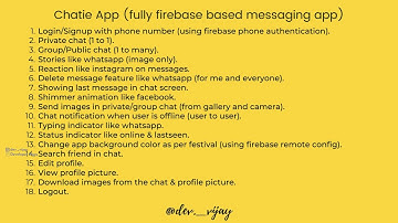 Chatie - Fully Firebase based Chat Application (Android + Kotlin)