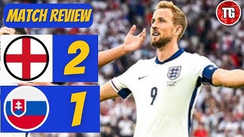 ENGLAND 2-1 SLOVAKIA EURO 2024 FULL MATCH HIGHLIGHTS