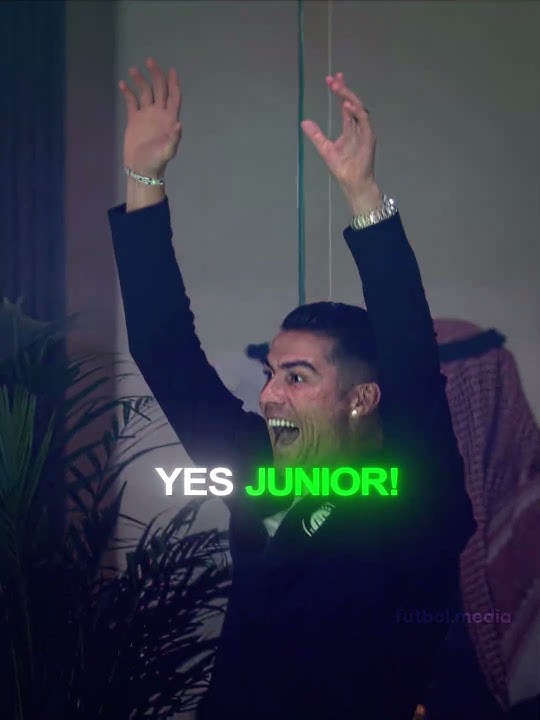 Ronaldo Reacts To His Son's Siu.. 😂
