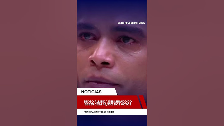 Diogo Almeida é Eliminado do BBB25 com 43,93% dos Votos