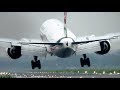  aircraft landings in rain