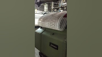 STÄUBLI - Jacquard machine (video 3)