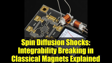 Spin Diffusion Shocks: Integrability Breaking in Classical Magnets Explained