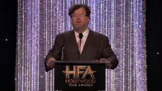 Kenneth Lonergan Accepts the Screenwriter Award for Manchester by the Sea - HFA 2016