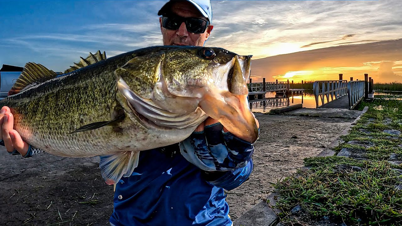 “🎣 Epic 8-Mile Bass Fishing Adventure in THICK COVER @ Three Forks Marsh