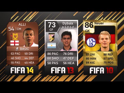 11 JUGADORES Y SU PRIMERA CARTA EN FIFA ULTIMATE TEAM !! - 동영상