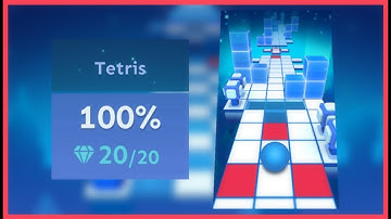「Rolling Sky」Tetris「Main Level 8」| ★★★★