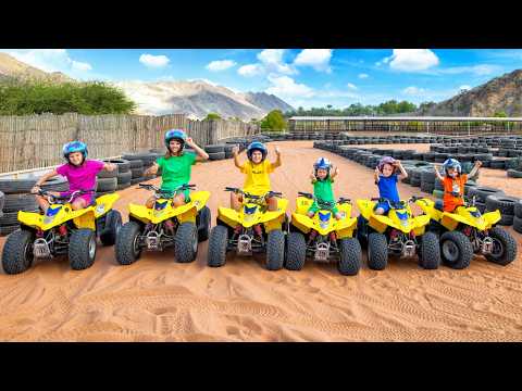 Quad Bike Riding in the Desert! A Big Adventure Begins 🏎️🔥