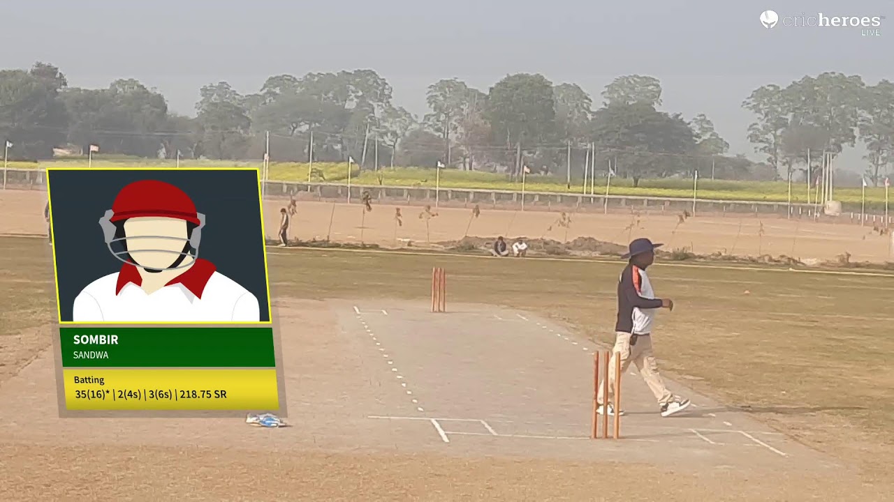 Sandwa vs Sampal Warriors live cricket match | ch.sube Singh memorial cup Dohka hariya live - ch.su