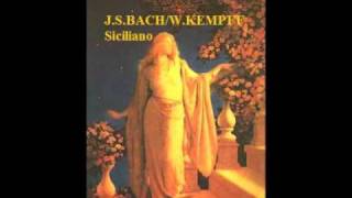 J S Bach/ W Kempff :Siciliano  (Arjen Seinen:Piano)