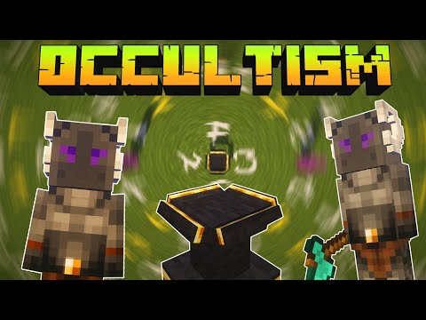 НОВЫЙ МОД НА РИТУАЛЫ И ДЕМОНОВ! ГАЙД ПО OCCULTISM 1.16.5 #1