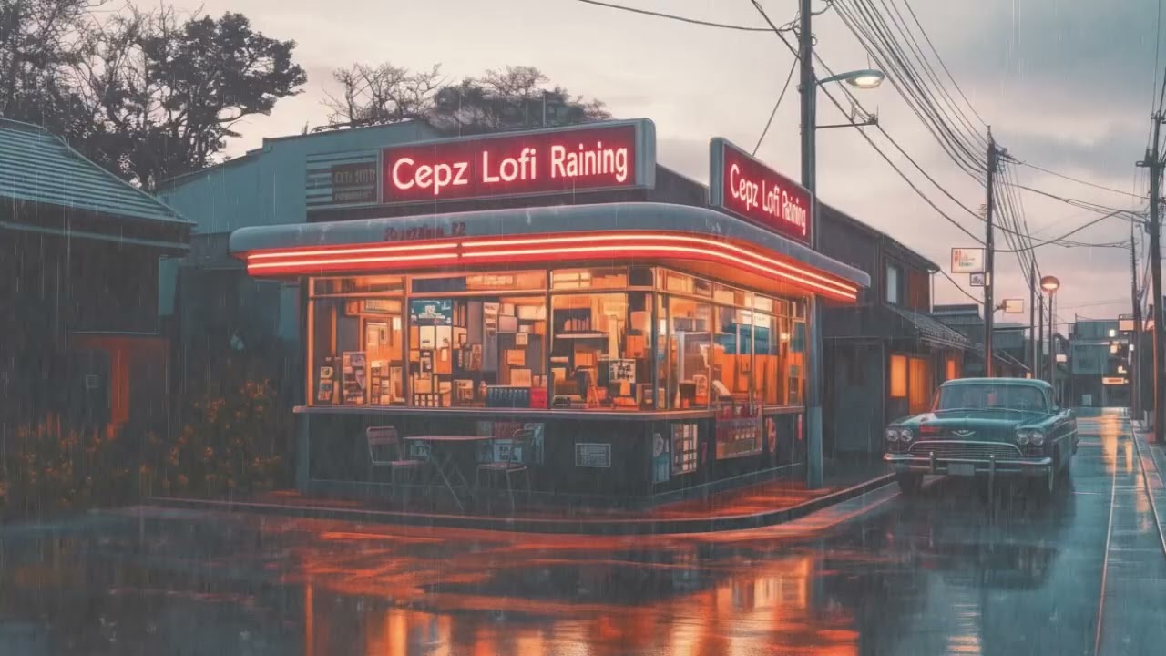 Tokyo After Midnight 🌙 Rain Lofi in the Middle of the Night in Japan for Sleep